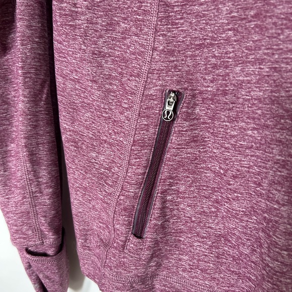 Lululemon Quarter zip Jacket, Pre-owned, Great Condition, Plum Color, Si… - Picture 7 of 7